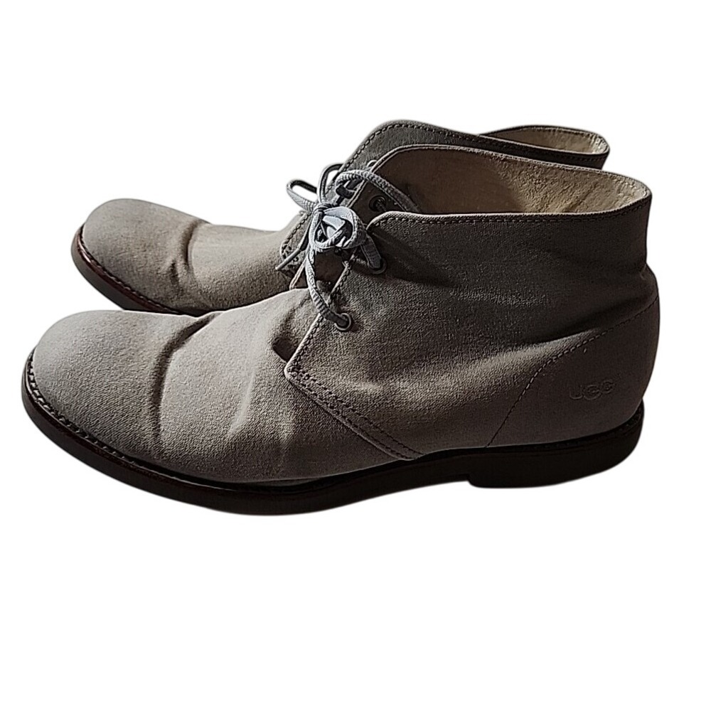 UGG Mens Suede Leather Chukka Desert Ankle Boots Lace Up‎ Casual Shoes